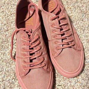 Frye Dusty Rose Canvas Sneakers